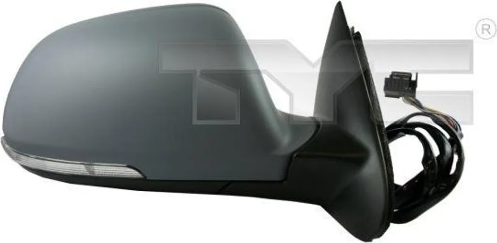 Rétroviseur extérieur de rechange Octavia - TYC 332-0040 OE 1Z1857507M