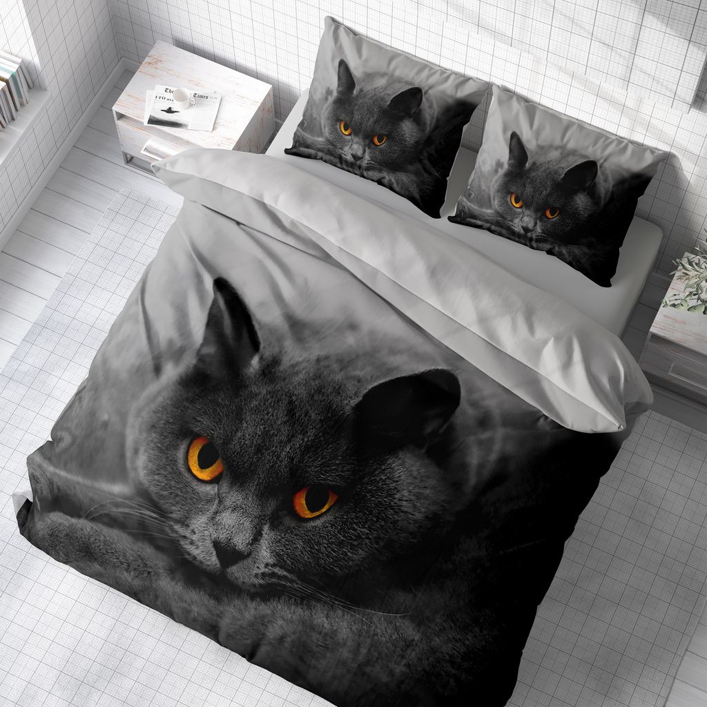 Homewish 100% Baumwolle Bettbezug 3D Drache Bettwä Produktbild-Vorschau 4