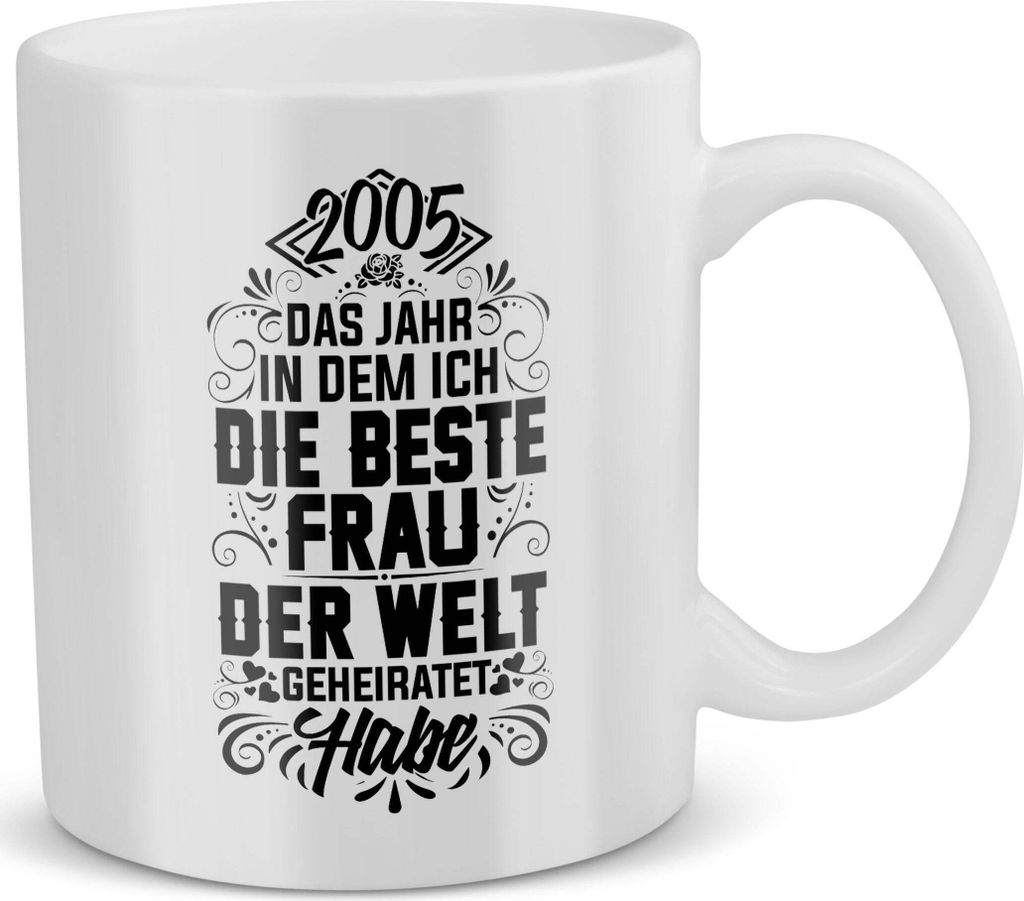 1972-2024 Hochzeitstag Geschenk Männer Hochzeit Tasse Bräutigam Gastgeschenk Valentinstag Ehemann Geburtstag Hochzeitsjubiläum Liebe Weihnachten...