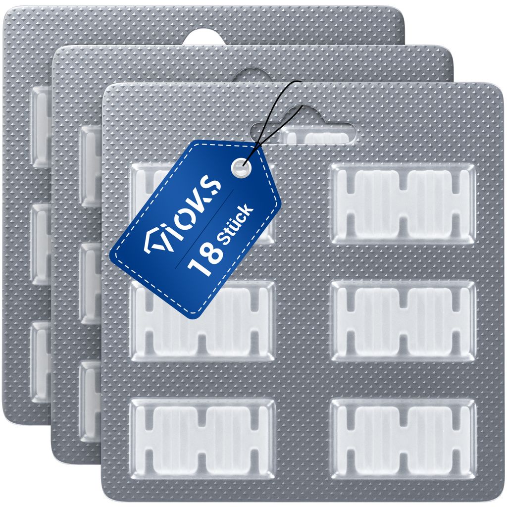 VIOKS Set Duftsticks 18 Stück kompatibel mit Kobold VK FP 140 150 Staubsauger