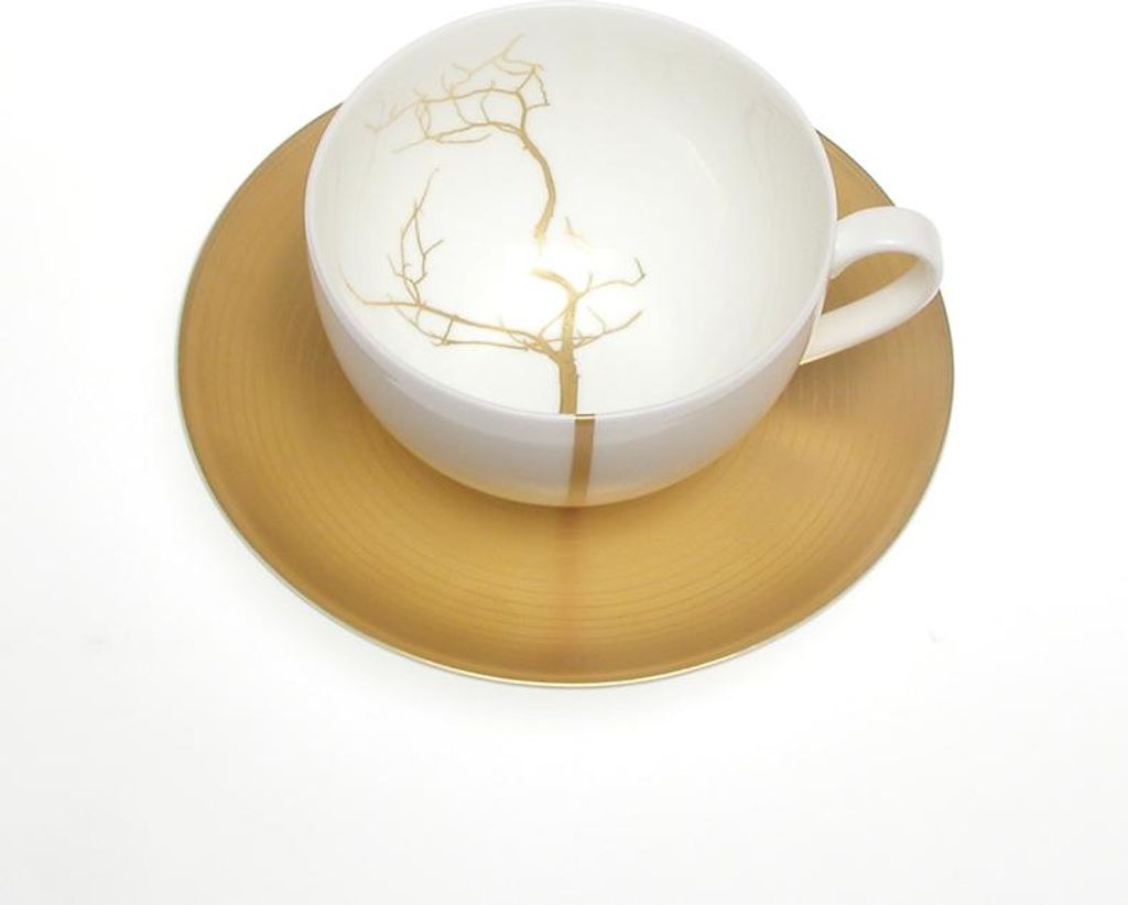Kaffee Obertasse 0,25 l Golden Forest Fine Bone Ch