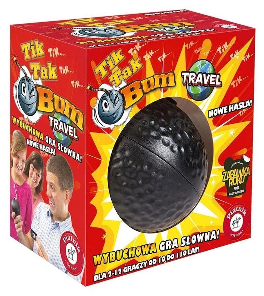 Tick Tock Boom Reisespiel PIATNIK Produktbild 