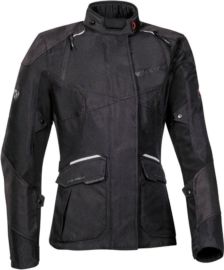 Ixon Balder Damen Motorrad Textiljacke (Black,S)