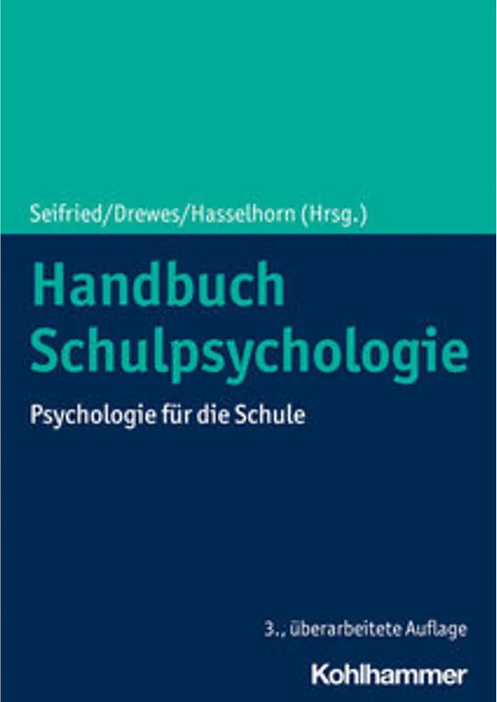 Manuel de psychologie scolaire Handbuch Schulpsychologie avec fiches