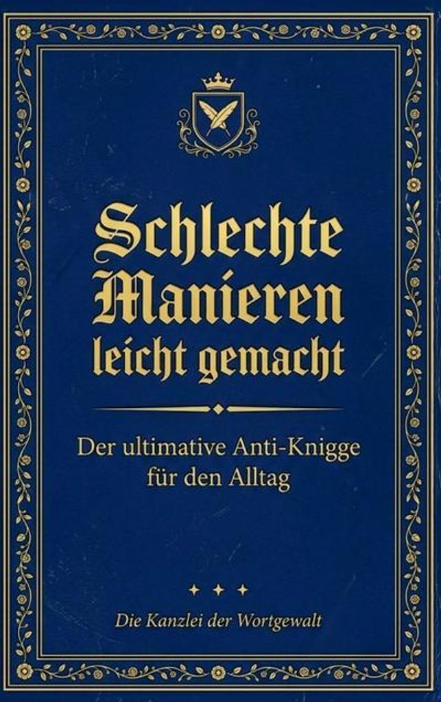 Schlechte Manieren, leicht gemacht: Der ultimative Produktbild 