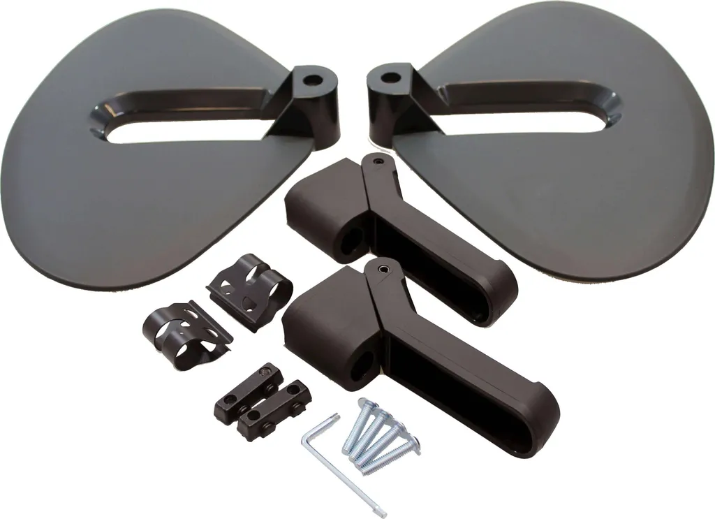 Support de pieds Polisport Guppy Junior pour transport enfant à vélo Noir