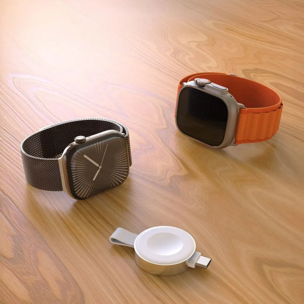 Station de charge sans fil Fixed Orb 2 pour Apple Watch coloris blanc