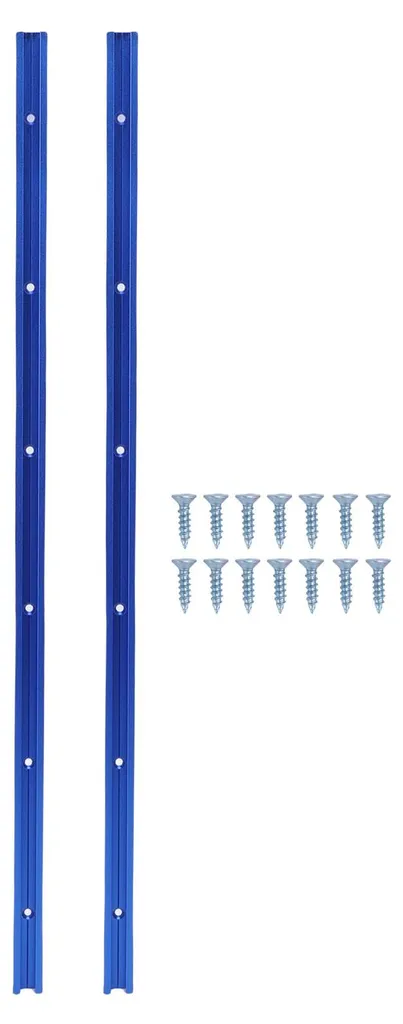 Solution de Guidage Rail en T 600 mm Aluminium Double Rainure sans Jeu