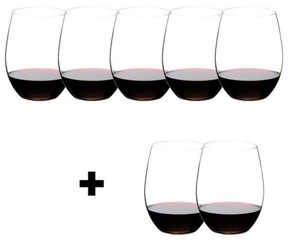 Riedel Gläser-Geschenkset The O Cabernet-Merlot (Pay 6 Get Produktbild 