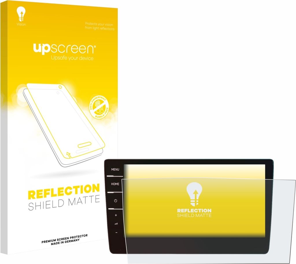 upscreen Schutzfolie für Volkswagen T6.1 California 2021 Discover Pro 9.2" Displayschutz Displayschutzfolie Folie Matt Entspiegelungsfolie