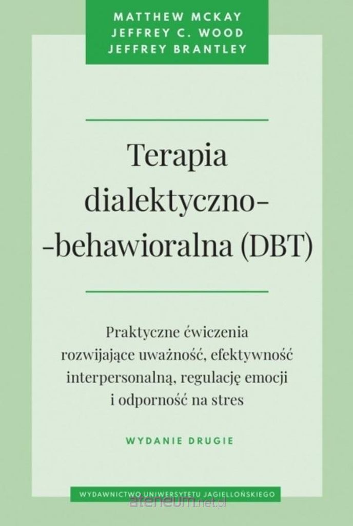 Terapia dialektyczno-behawioralna (DBT) w.2 Immagine del prodotto 