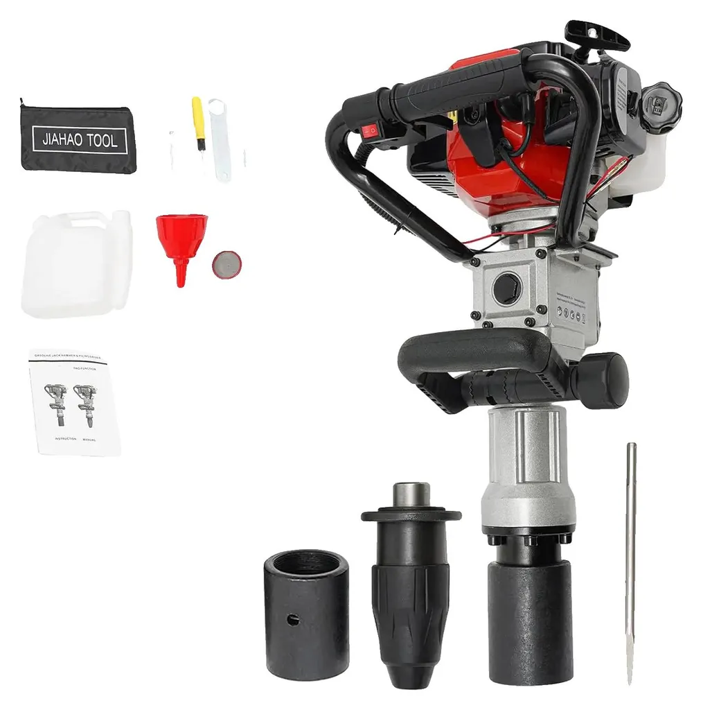 Creusez sans effort avec cette tarière thermique 32,7 cm³ compacte 1000W
