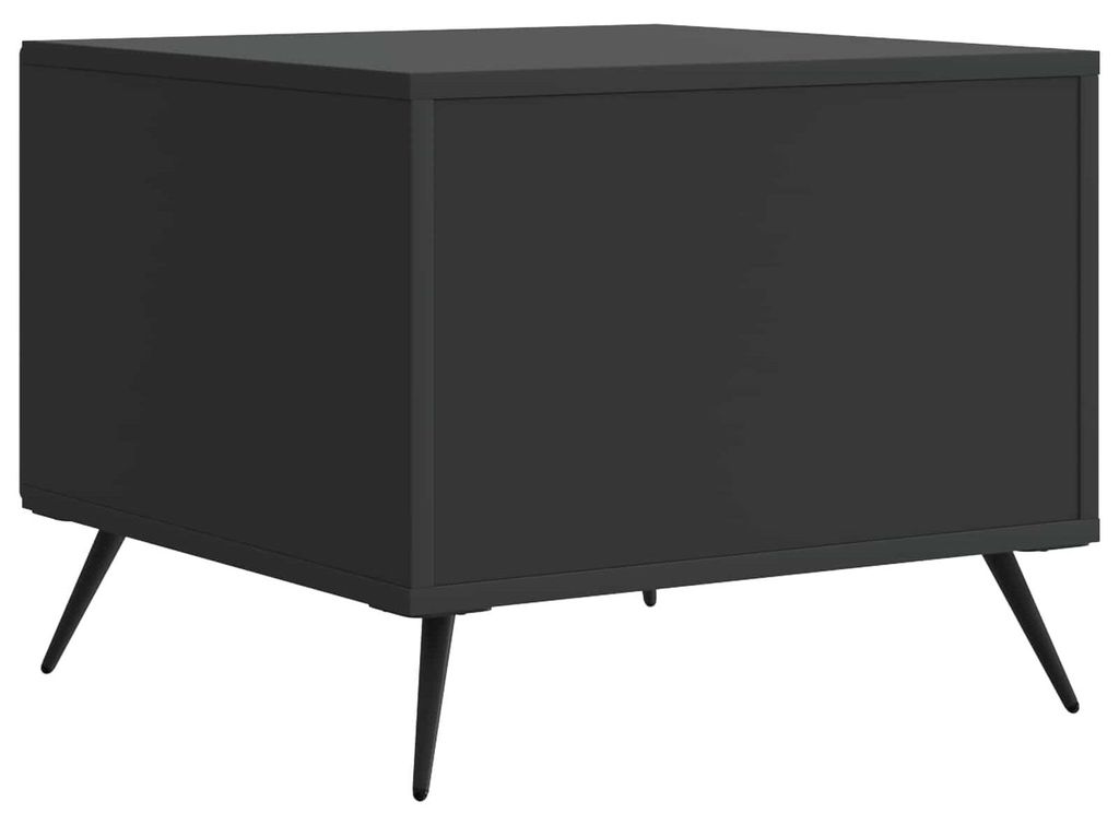 Couchtisch mit Schubladen Schwarz 49 x 50 x 40 cm Holzwerkstoff