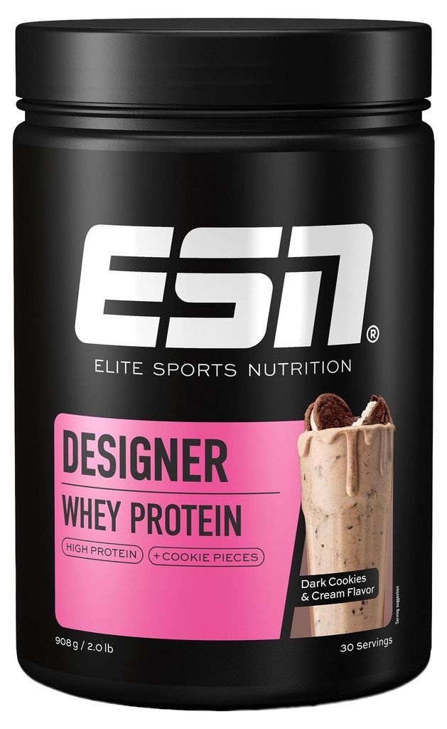 ESN Designer Whey Protein, Puder, Molkenproteinkonzentrat, Produktbild 