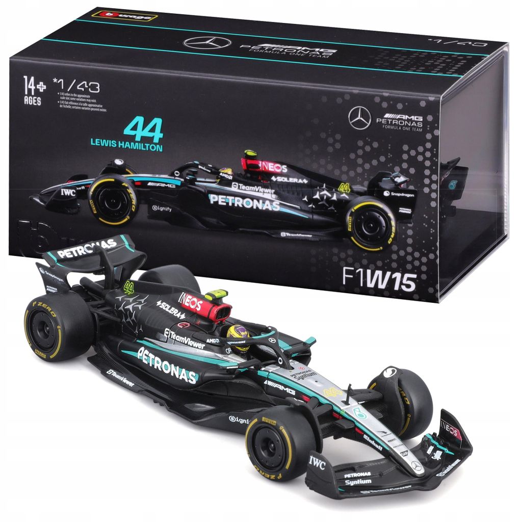 BBURAGO Mercedes-AMG W15 E Performance #44, Produktbild 
