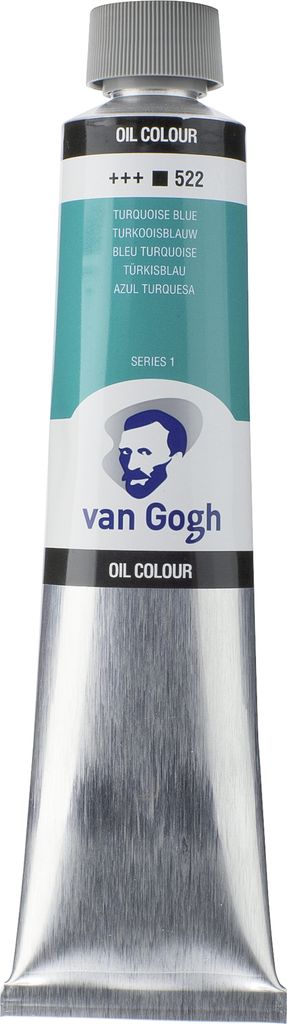 Van Gogh Ölfarbe Tube 200 ml Türkisblau 522 Produktbild 