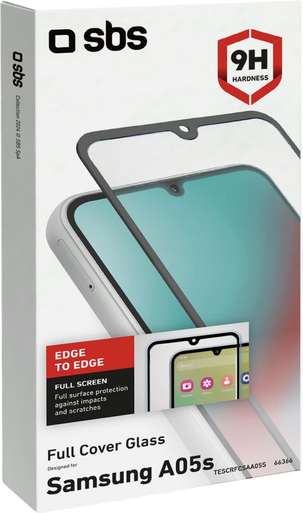 SBS Protezione completa dello schermo per Galaxy A05s Immagine del prodotto 