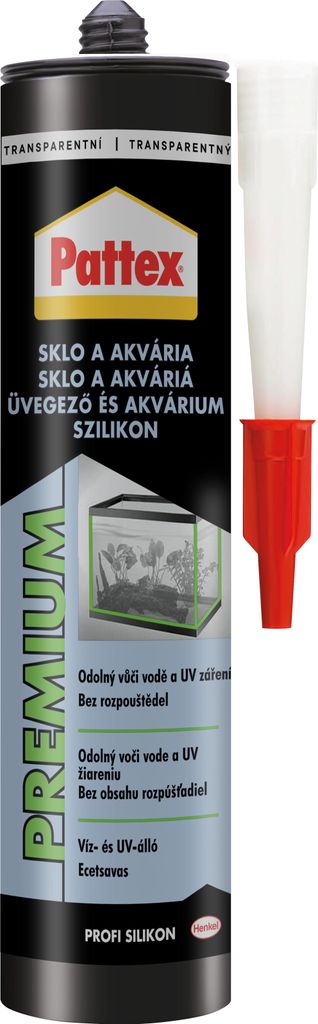 Silicone Pattex Premium Vetro e acquari, trasparente, 280 Immagine del prodotto 