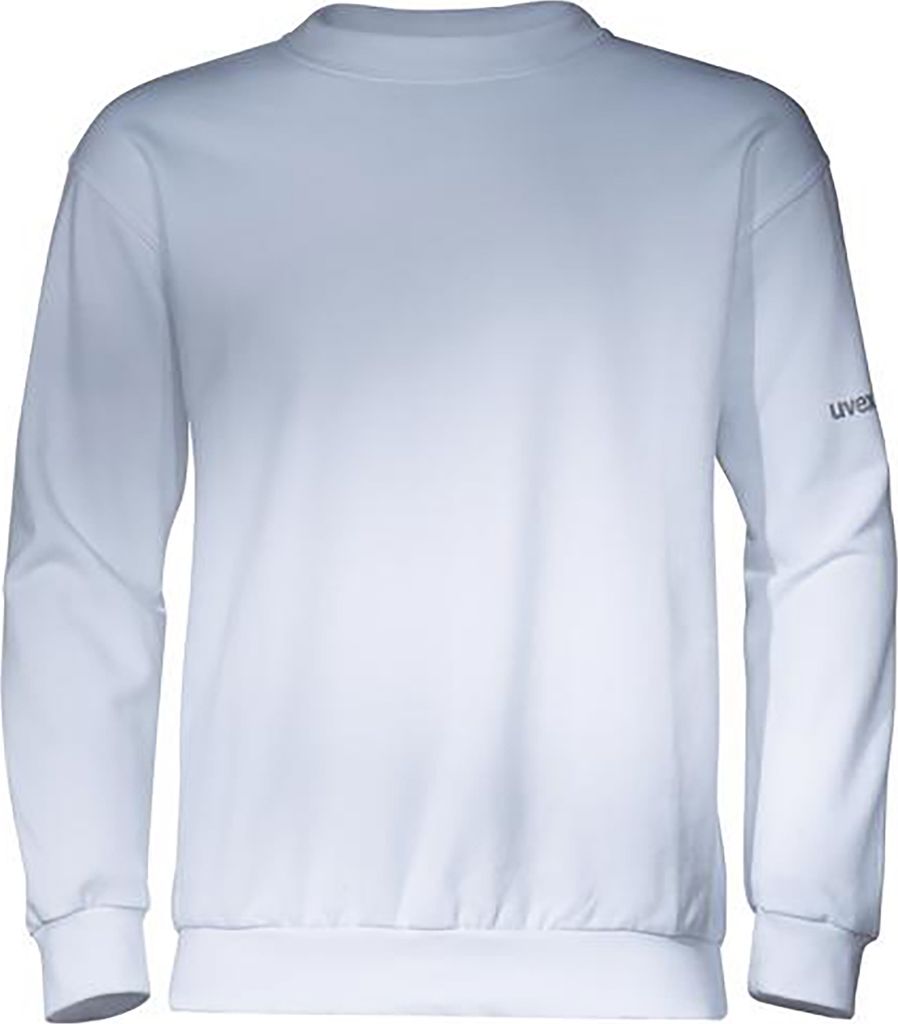 uvex Sweatshirt 7458, Farbe:weiß, Größe:5XL Produktbild 