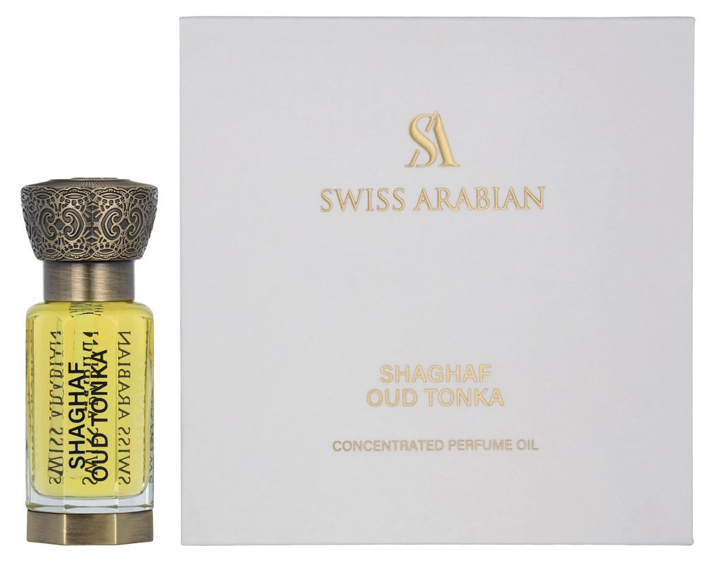 Olio profumato Swiss Arabian Shaghaf Oud Tonka 12 ml UNISEX Immagine del prodotto 