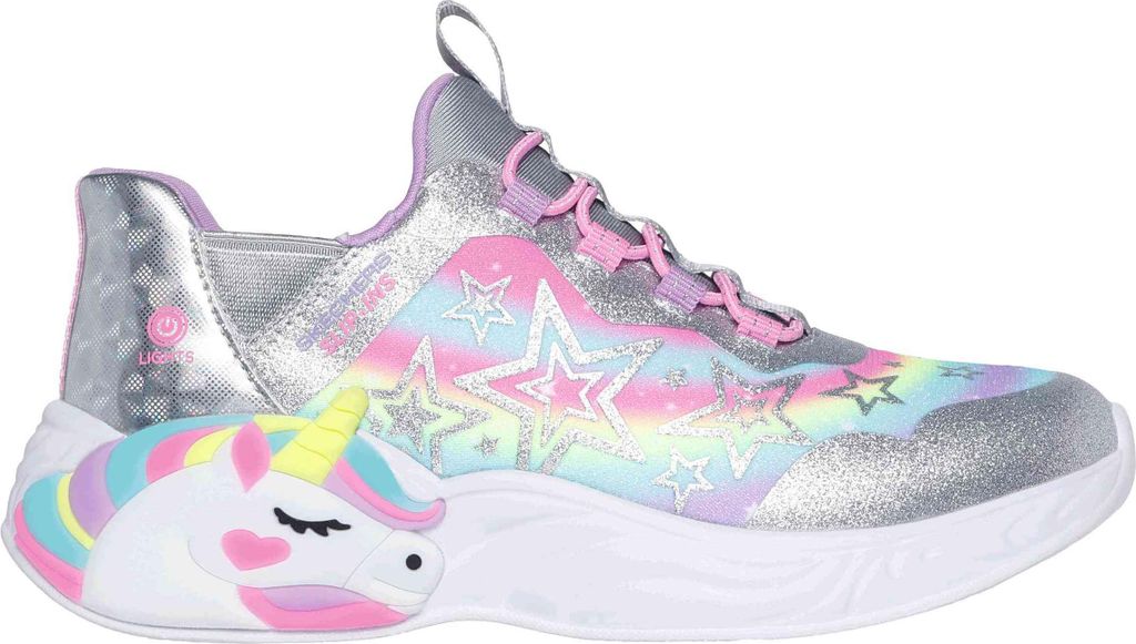 SKECHERS UNICORN DREAMS, color plateado Imagen del producto 