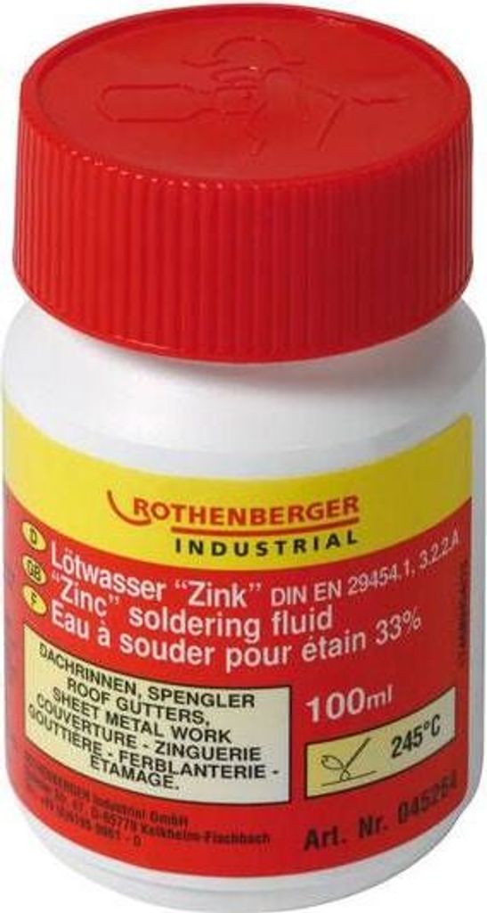 Rothenberger Lötwasser Zink 100ml Produktbild 