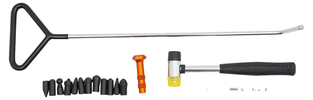 Kit réparation bosses voiture durable avec languettes traction noires