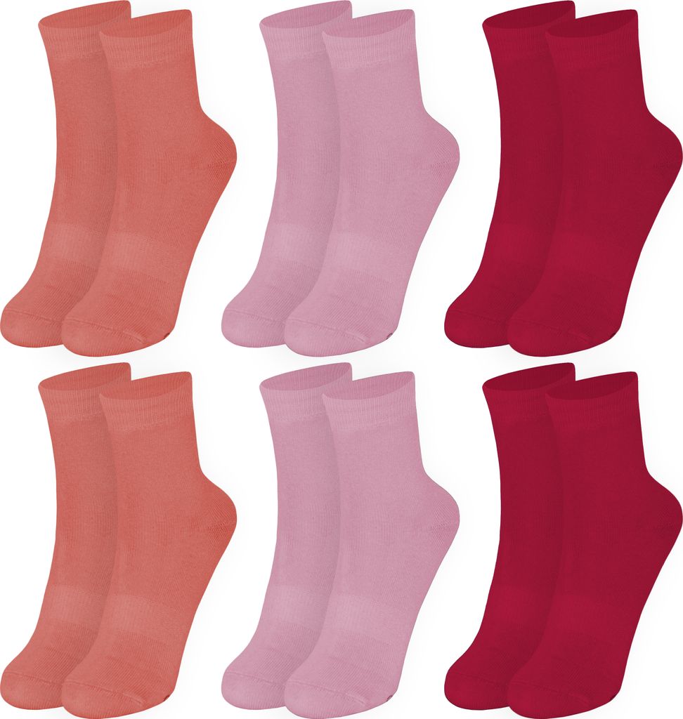 OCERA 6 Paar Warme Socken für Kinder im Farbmix - Produktbild 