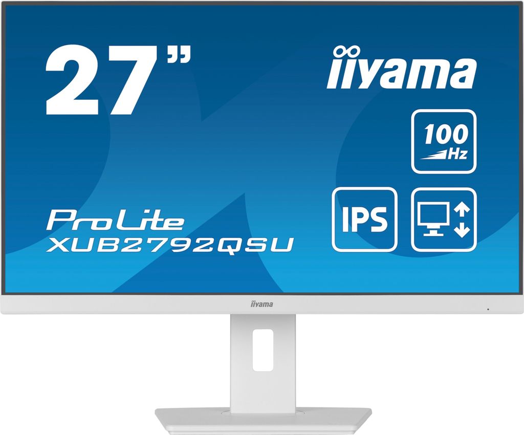 IIYAMA 68.5cm (27")   XUB2792QSU-W6 16:9  HDMI+DP+USB IPS Produktbild 