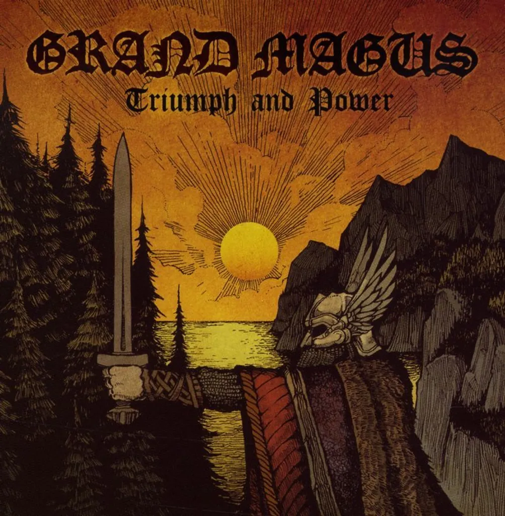 Grand Magus Triomphe et pouvoir Disque pour Collectionneur de Metal