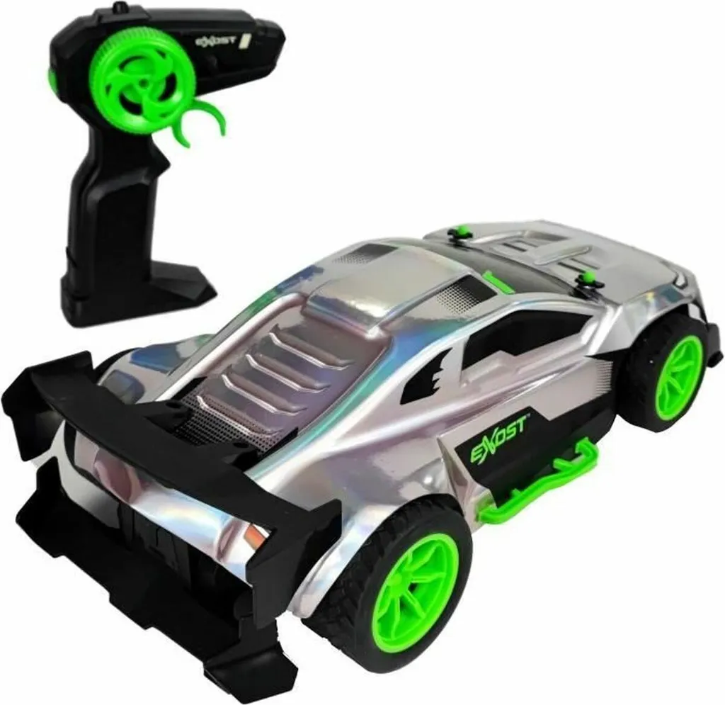 Voiture Télécommandée Exost Vert - Pneus Antichocs et Design Robuste - 3