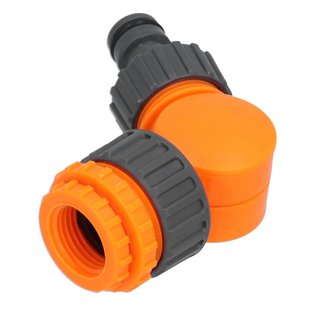 Kunststoff Wasserhahn Schlauch Schnellanschluss 180 Grad drehbare Adapter Kupplung für Gartenbewässerung