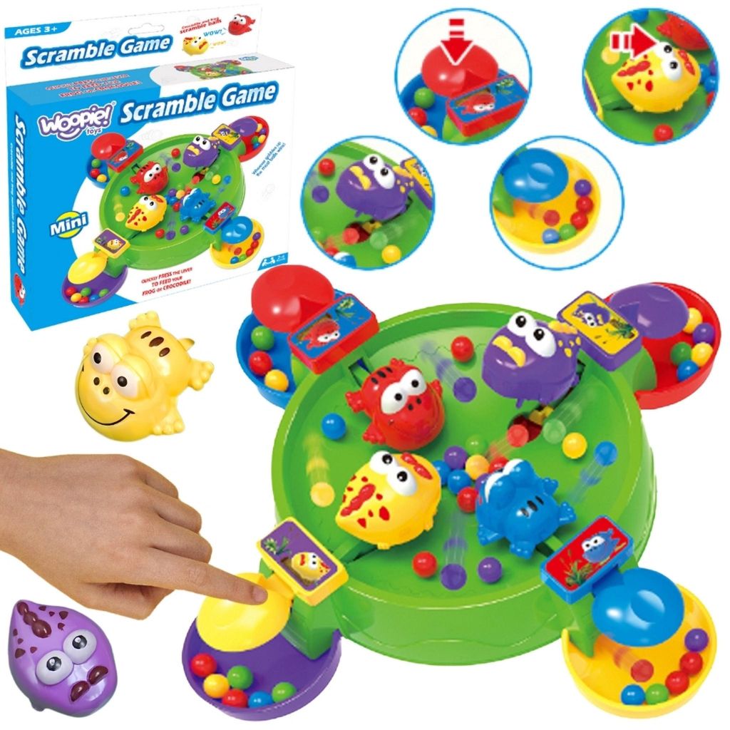 WOOPIE Gioco da tavolo di abilità "Rane e coccodrilli Immagine del prodotto 