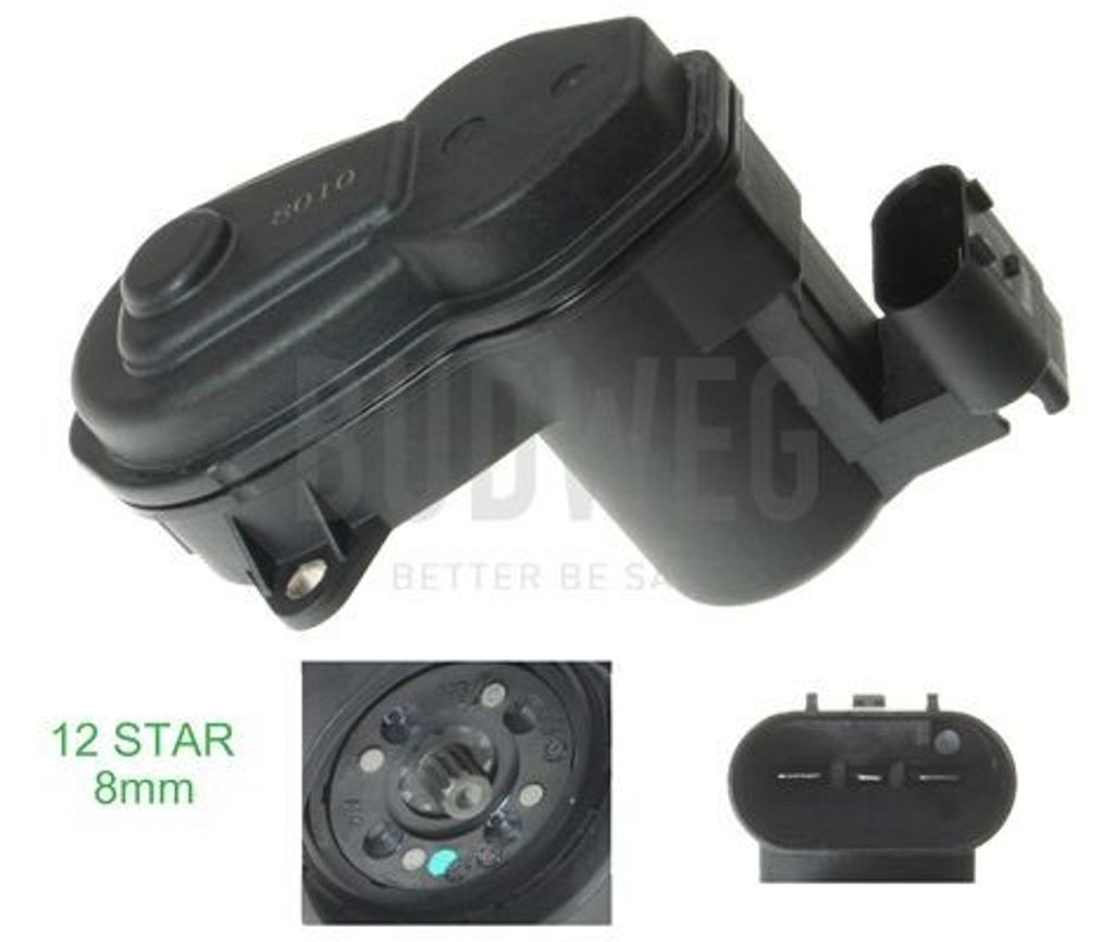 BUDWEG CALIPER Stellmotor Feststellbremse 208010 für BMW 5 Touring (F11)