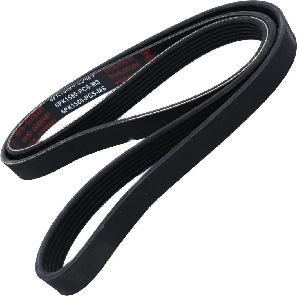 Courroie trapézoïdale crantée MS 6PK1560 robuste pour BMW E36