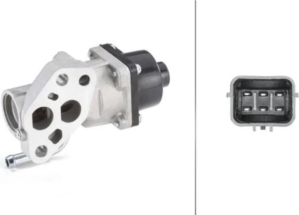 Vanne EGR HELLA 6NU 010 171-001 - Qualité OE pour Ford Focus et Mondeo