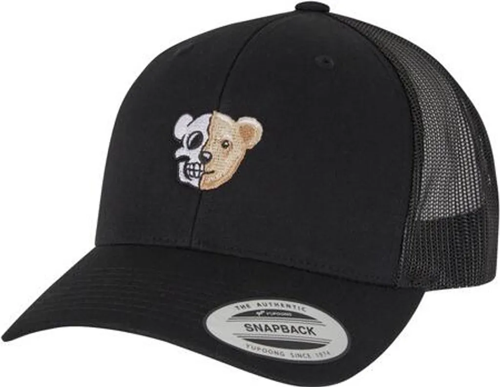 Kšiltovka Mr. Tee Skull Bear Wooly Combed Cap nero - UNI