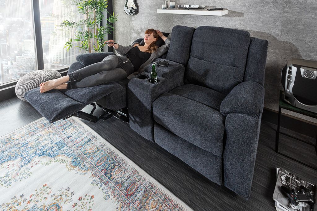 riess-ambiente Exklusiver 2er Kino Sessel HOLLYWOOD Produktbild 2