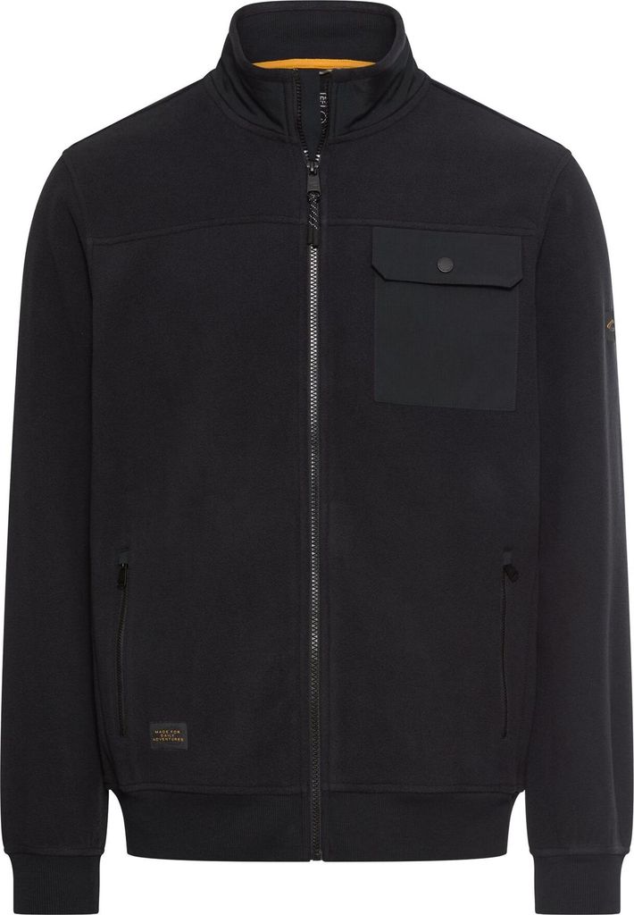 Camel Active Cardigan Baumwolle weite Passform dunkelblau