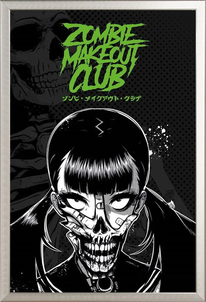 Décoration murale Zombie Makeout Club Death Stare pour chambre et studio