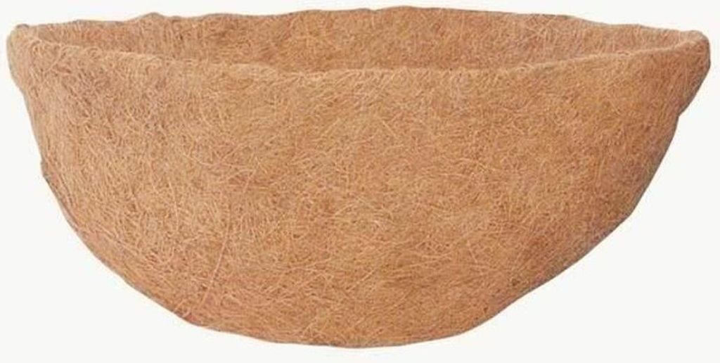 Kokosnussfutter – GARDEN ID – Ø40 H18 cm – Ideal für georgische und englische Körbe – 13 l Fassungsvermögen – Fördert Wachstum und E...