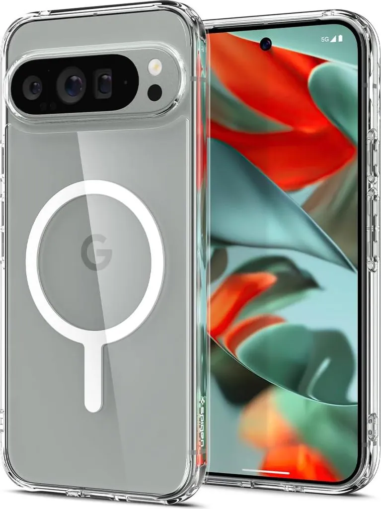 Coque Pixel 9 Pro XL Ultra Hybrid avec technologie OneTap Metal Ring
