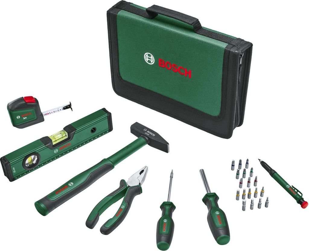 Bosch DIY Handwerkzeug-Set 25-teilig Universal Produktbild 