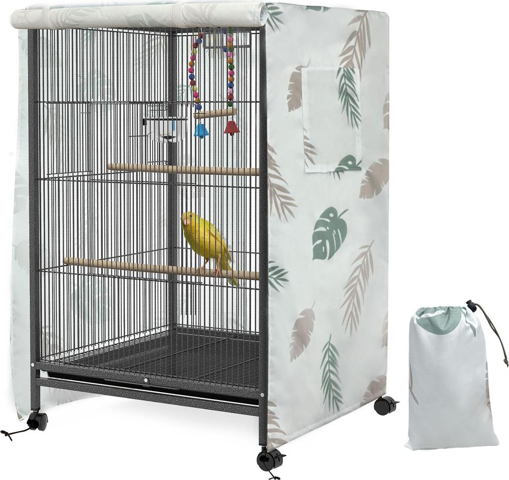 Große Vogelkäfig Abdeckung für Outdoor-Garten Haustier Käfig regenfest Sunproof atmungsaktiv für Outdoor-Höfe Gärten Käfig deckt Haustier V...