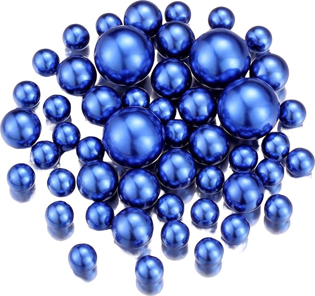 150pcs schwimmende Perlen Kein Loch Schwimmend heben auffällige runde Perlen Vase Füllstoff Faux Pearl Home Home Supply-J