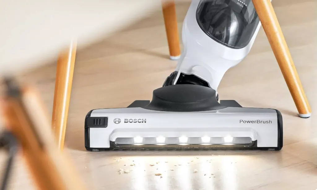 Aspirateur Balai Bosch Sans Sac Multifonction 2 en 1 Série 4 Blanc - 3