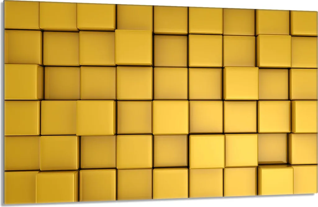 Coprifornelli 80x52cm Giallo Ceramica | Proteggi Bimbi e Cucina