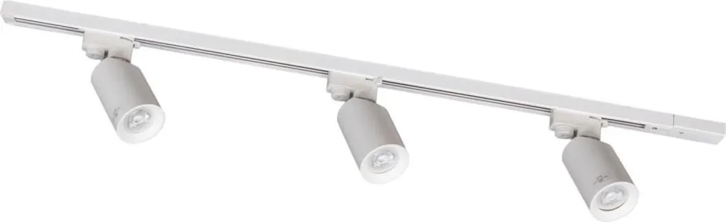Kit rail Zuma Line 3555 blanc 1m avec spots monophasés orientables