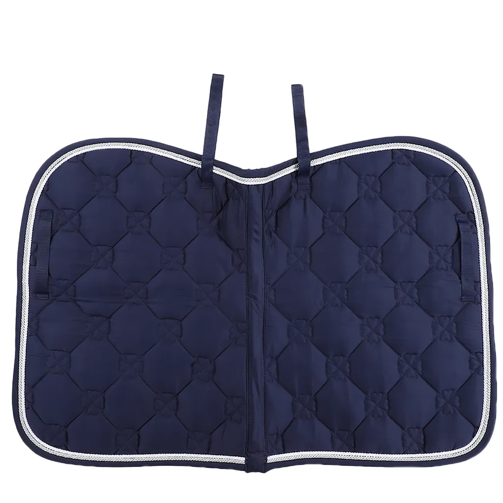 Tapis de selle de cheval en coton avec double cordelette - Modèle CSO