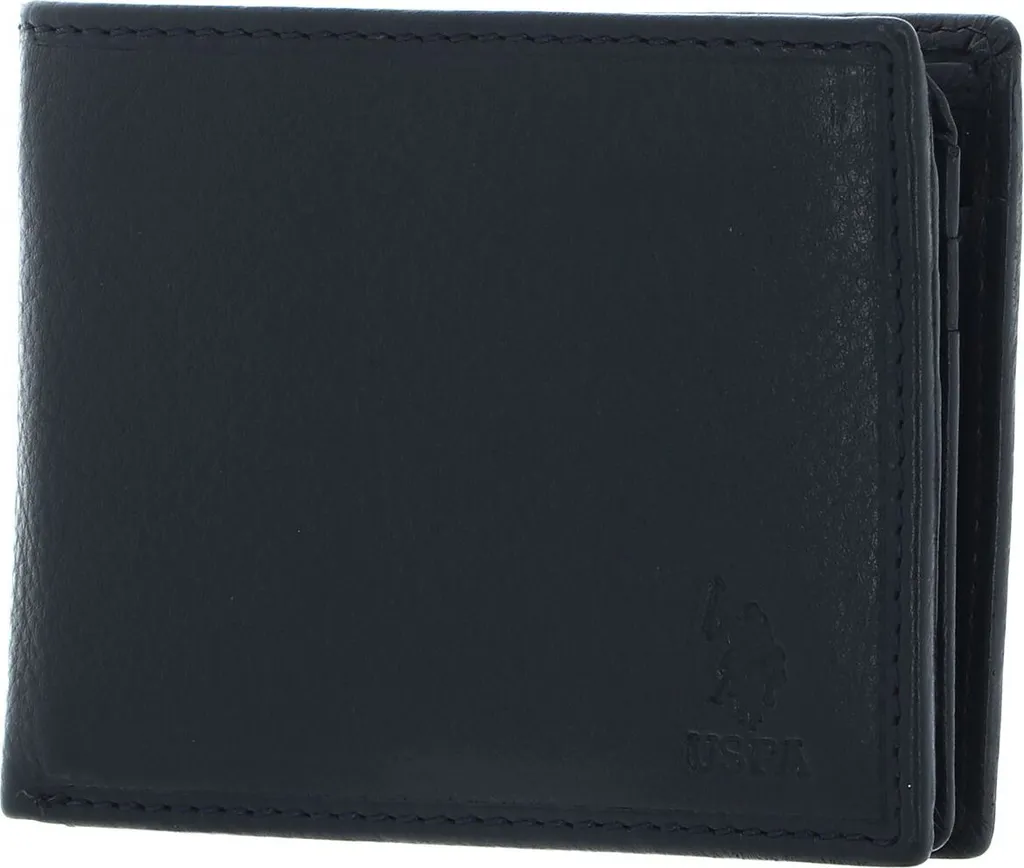 Portafoglio Pelle U.S. Polo Assn Brazil Navy Blue RFID Men Wallet